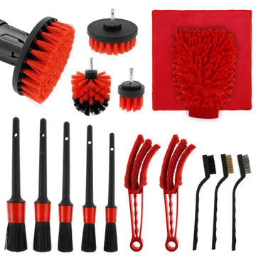 Car Detailing Brush 16pcs Set