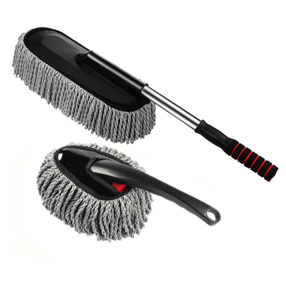 Retractable Microfiber Dust Mop